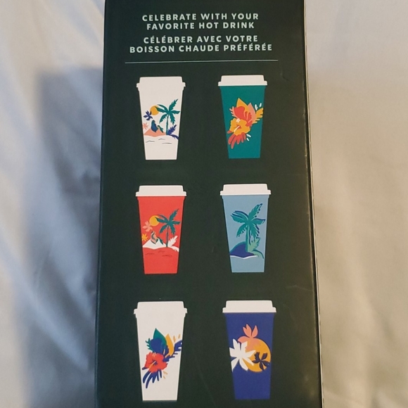 STARBUCKS REUSABLE SUMMER HOT CUPS - Picture 2 of 4